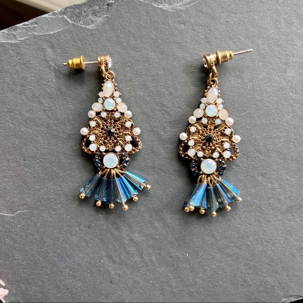 Chandelier crystal earrings